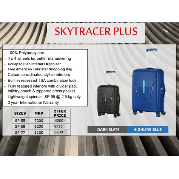American tourister trolley bags